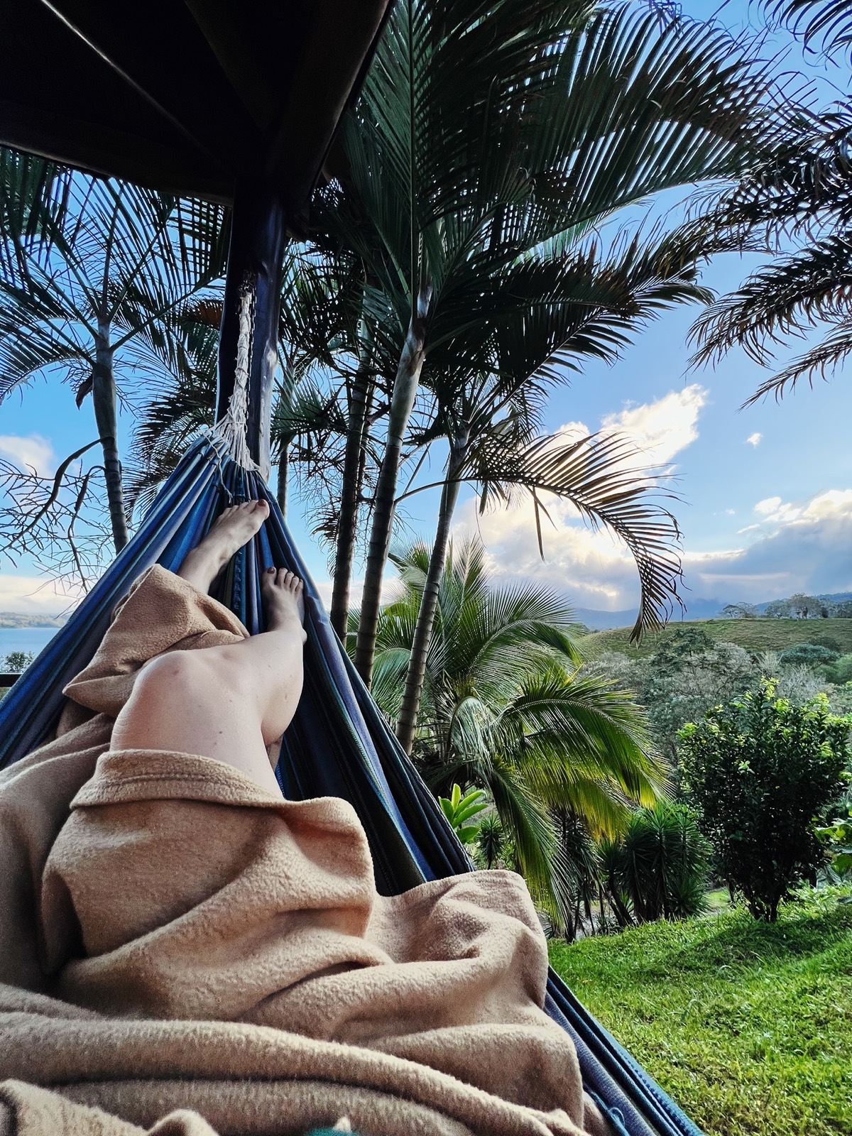 A slow day at the house: pool, hammock and boys doing whatever